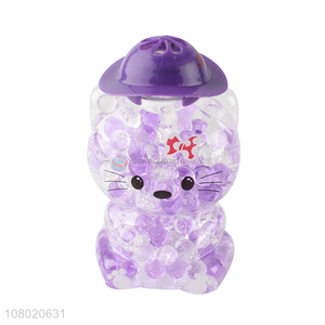 New Style Cartoon Bottle Gel Crystal Beads Air Freshener