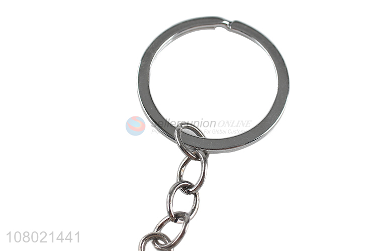 Top product zinc alloy keychains enamel key ring cherry key chain