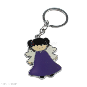 New arrival zinc alloy key chain key ring custom keychains for girls