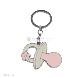 Online wholesale zinc alloy lovely key chain enamel key ring key chains