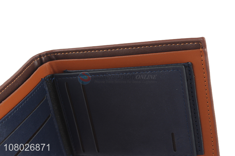 Factory direct sale multifunction card holder leather short wallet