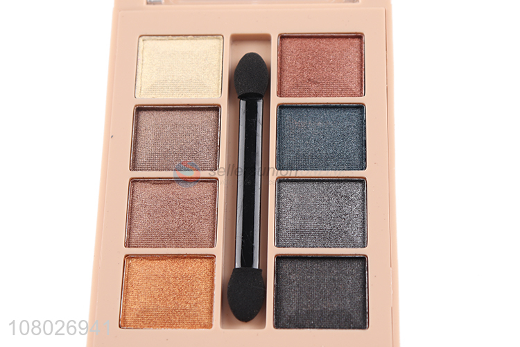 Recent product 8 colors eyeshadow palette with eyeshadow applicator