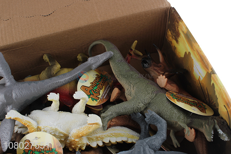 Hot selling creative boxed dinosaur model toy set