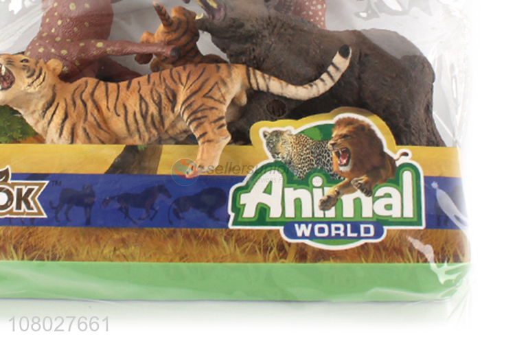 Wholesale multicolor boxed animal toy model suit