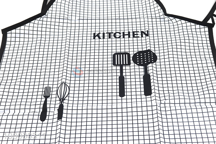 Low price custom logo polyester aprons waitress aprons server aprons