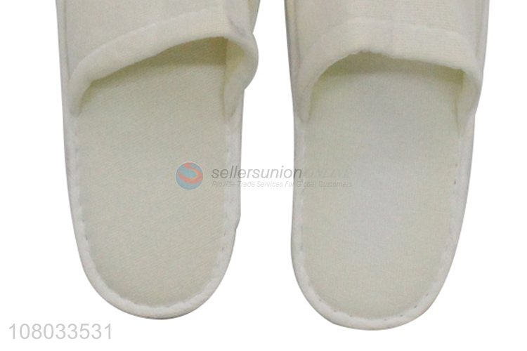 China factory custom logo non-slip disposable indoor slippers hotel slippers