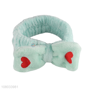 Online wholesale women cosmetic bowknot headband girls makeup headband