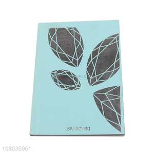 Good wholesale price blue printed notebook for students