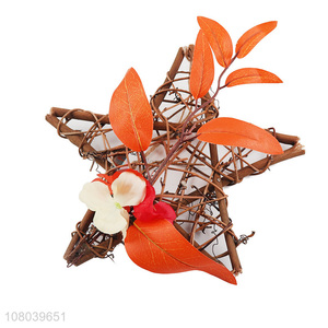 Best Selling Star Shape Simulation Branch Autumn Decoration