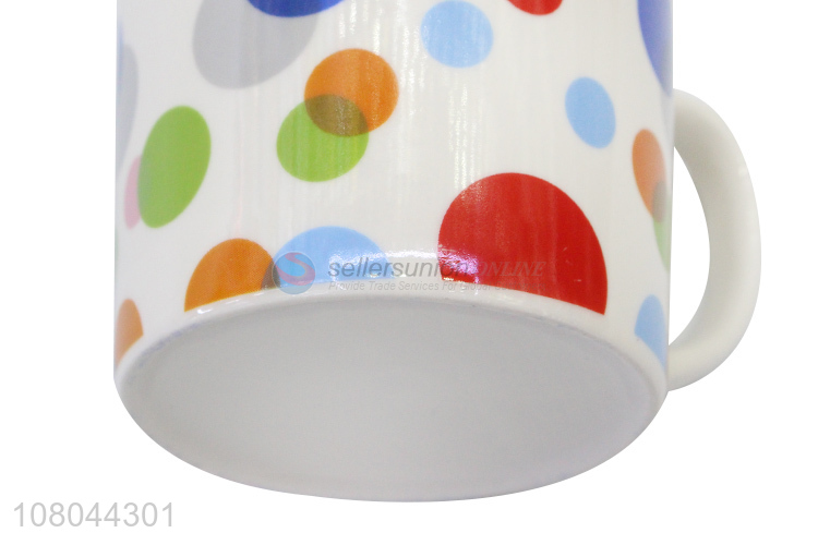 New Arrival Printed Coffee Cup Ceramic Water Cup