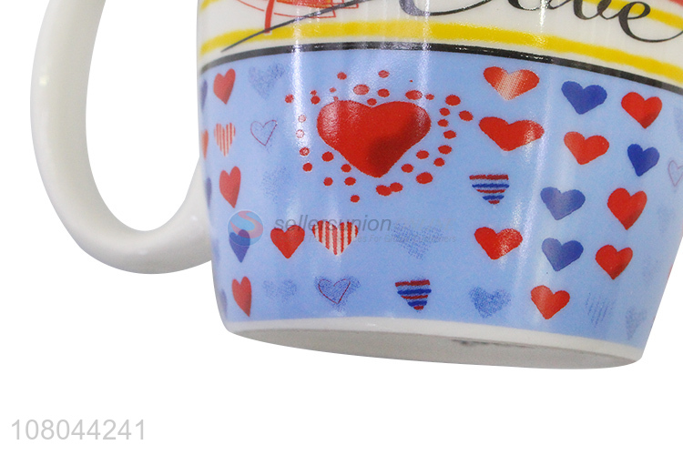 Yiwu wholesale ceramic water cup universal coffee cup