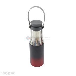 Most popular printed stainless steel vacuum bottle for sale