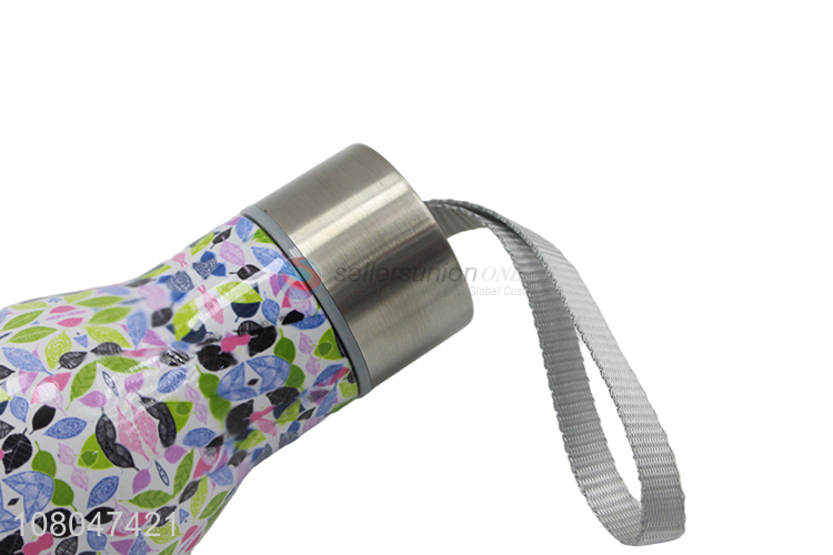 Most popular colourful printed stainless steel water bottle