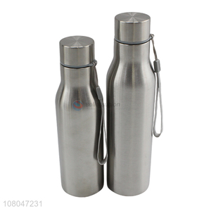 China factory stainless steel portable water bottle for sale
