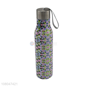 Most popular colourful printed stainless steel water bottle