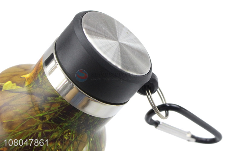 Good sale printed stainless steel vacuum water bottles wholesale