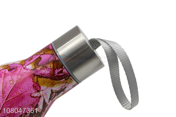 China products colourful printed stainless steel water bottle