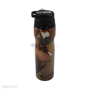 Wholesale from china printed leak proof stainless steel water mug