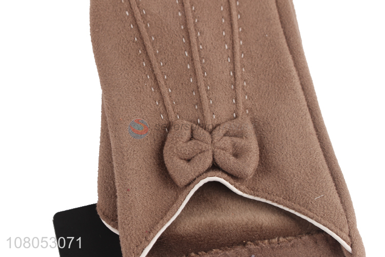 New arrival multicolor ladies winter creative touch screen gloves