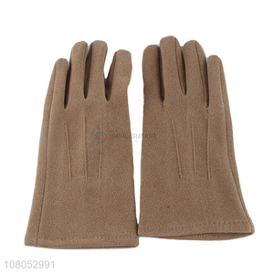 Hot sale winter outdoor windproof touch screen ladies gloves