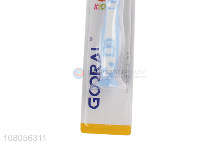 Yiwu wholesale blue mini plastic toothbrush for children