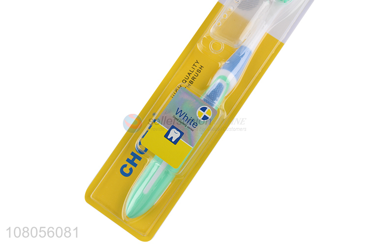 New arrival plastic portable household adult toothbrush