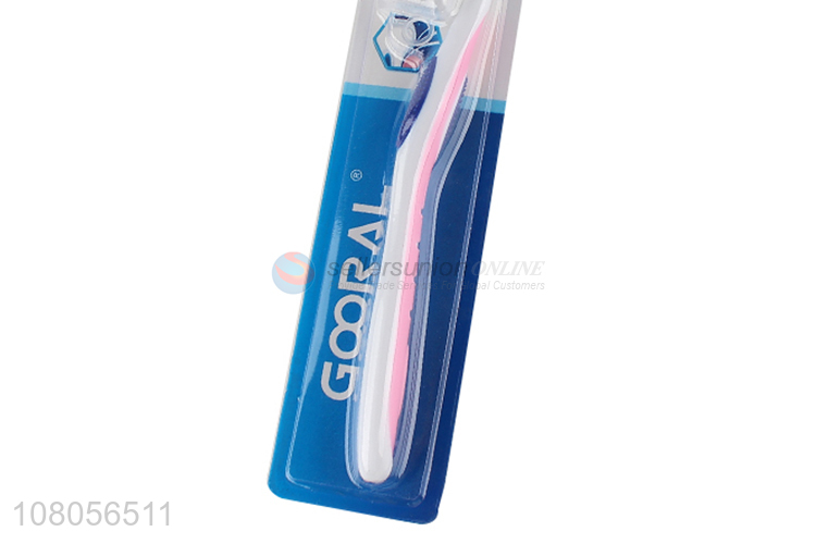 Best selling plastic household adult toothbrush with sheath