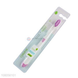 High quality plastic portable household adult toothbrush