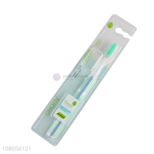 Yiwu wholesale plastic soft toothbrush portable travel toothbrush