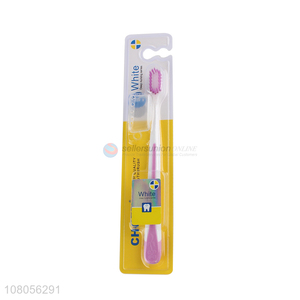 Online wholesale portable plastic toothbrush with sheath