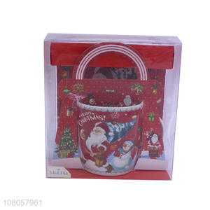 Wholesale Christmas Series Color Printing Ceramic Cup