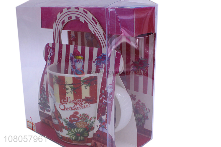 Wholesale Christmas Series Color Printing Ceramic Cup