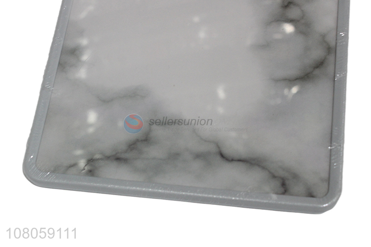 Yiwu wholesale grey imitation marble kitchen chopping block