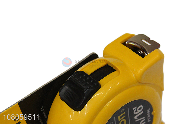 New arrival measuring tools 5m self locking steel tape measure