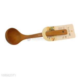 Hot Products Wooden Soup Ladle With Soft Handle