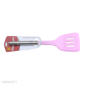 Wholesale from china silicone slotted spatula for utensils