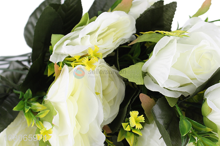 Best selling 9heads wedding decoration simulation flower