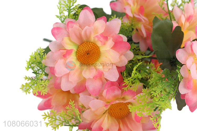 Good quality plastic decorative artificial flower for sale