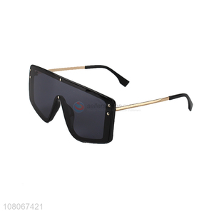 Factory supply UV400 protection flat top sunglasses for women men