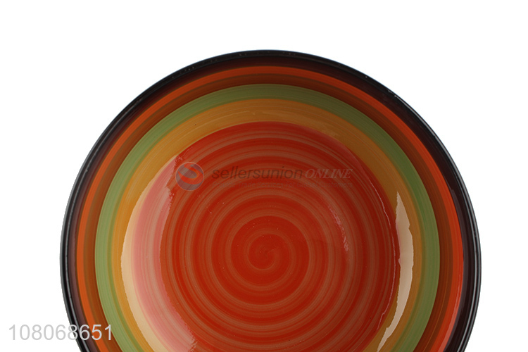 Good Quality Round Ceramic Bowl Soup Bowl For Home