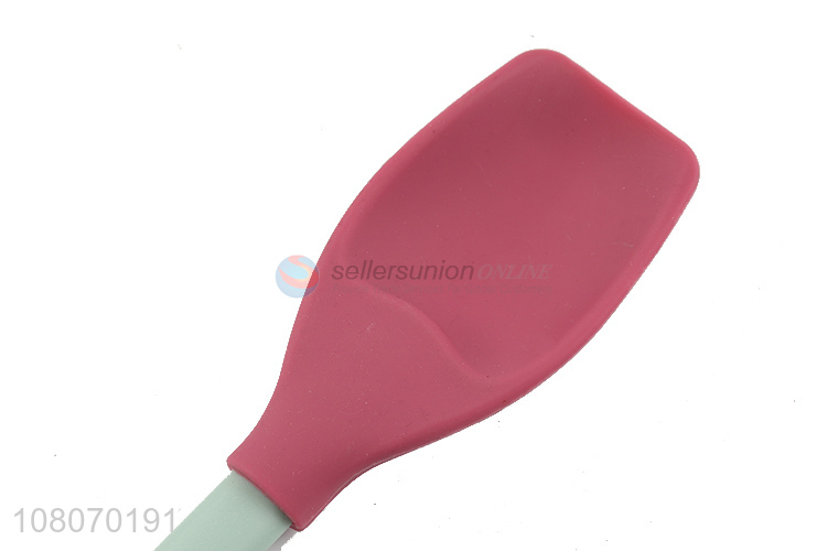 Wholesale food grade silicone spoon spatula silicone kitchen supplies