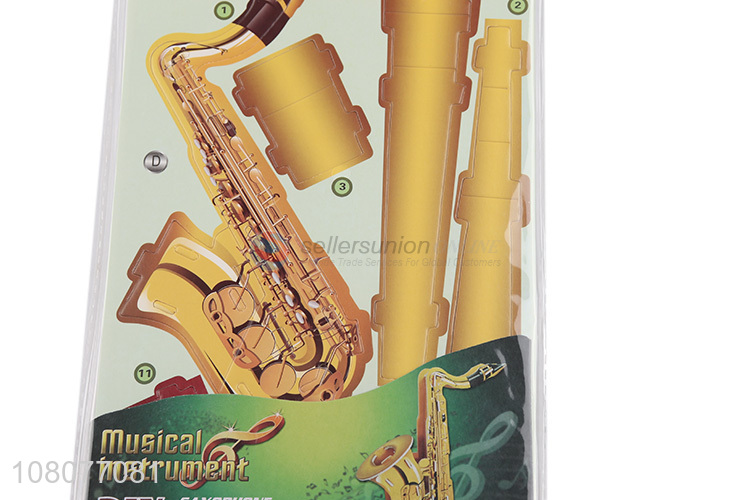 Recent product 3D saxophone puzzle educational musical instrument puzzle