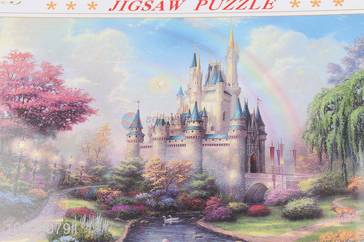 Factory price DIY landscape puzzle adult decompression puzzle