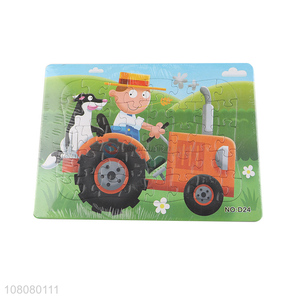 High quality cartoon children jigsaw puzzle creative paper puzzle