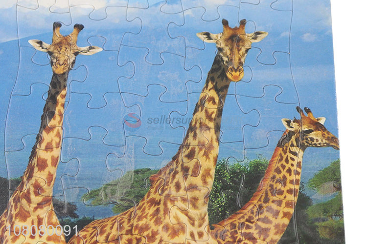 Low price wholesale giraffe puzzle children educational toys