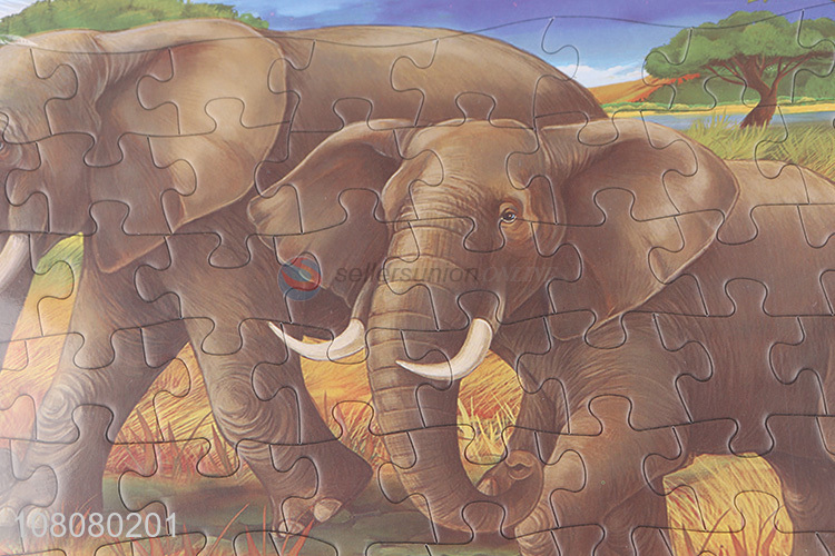 Hot sale elephant puzzles children activity educational toys