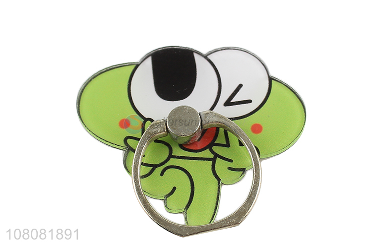 Latest design cartoon acrylic cellphone ring stand holder