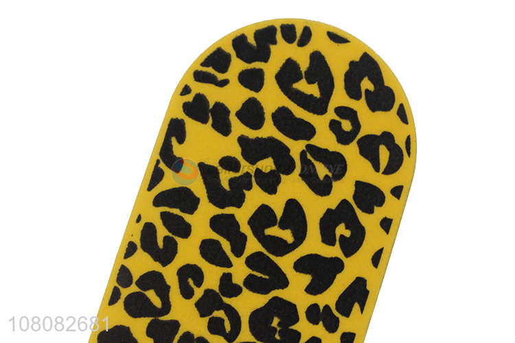 Latest design leopard grain pattern nail beauty tools nail file