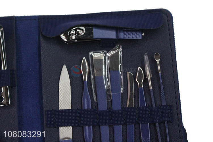 High quality portable travel manicure set pedicure set