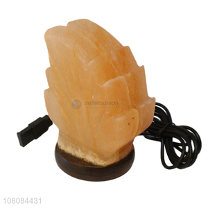 Yiwu supplier crystal salt stone lamp home bedside lamp